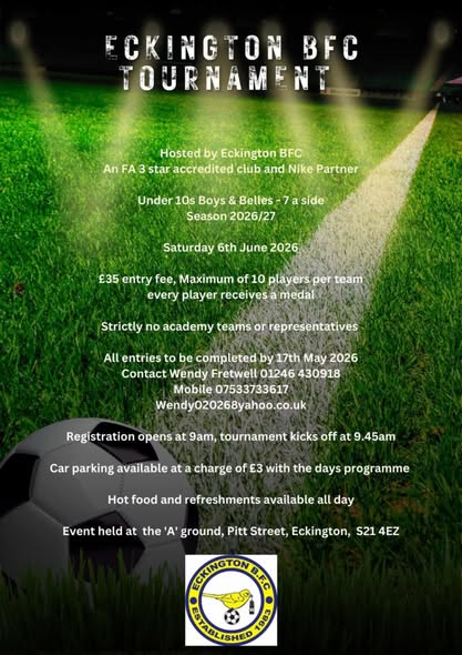 Eckington BFC Tournament image 3